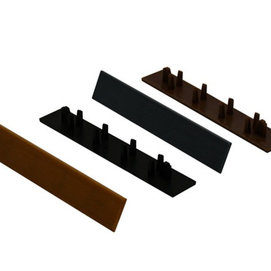Hollow Composite Decking End Caps – Coffee 2