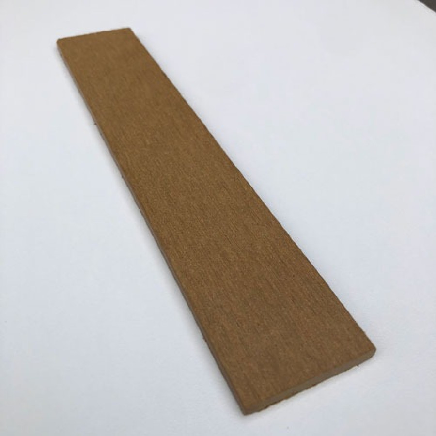 Finishing Flat Composite Edging Strip – Teak (3m Length)