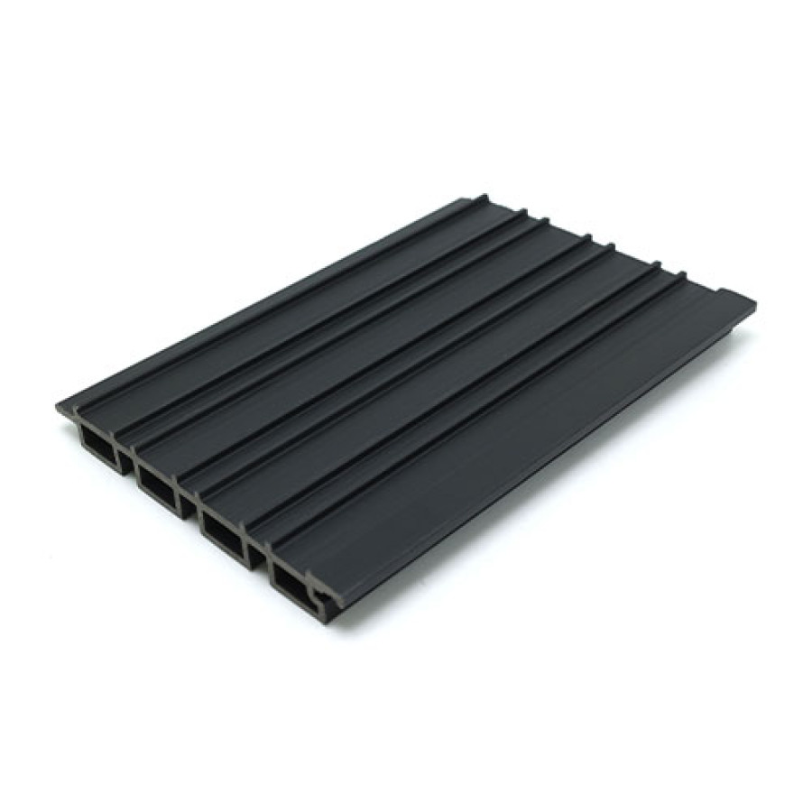 Composite Slatted Cladding Board – Graphite Grey (219mm x 3m) 3