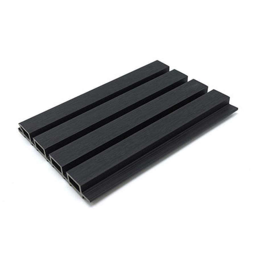 Composite Slatted Cladding Board – Graphite Grey (219mm x 3m) 4